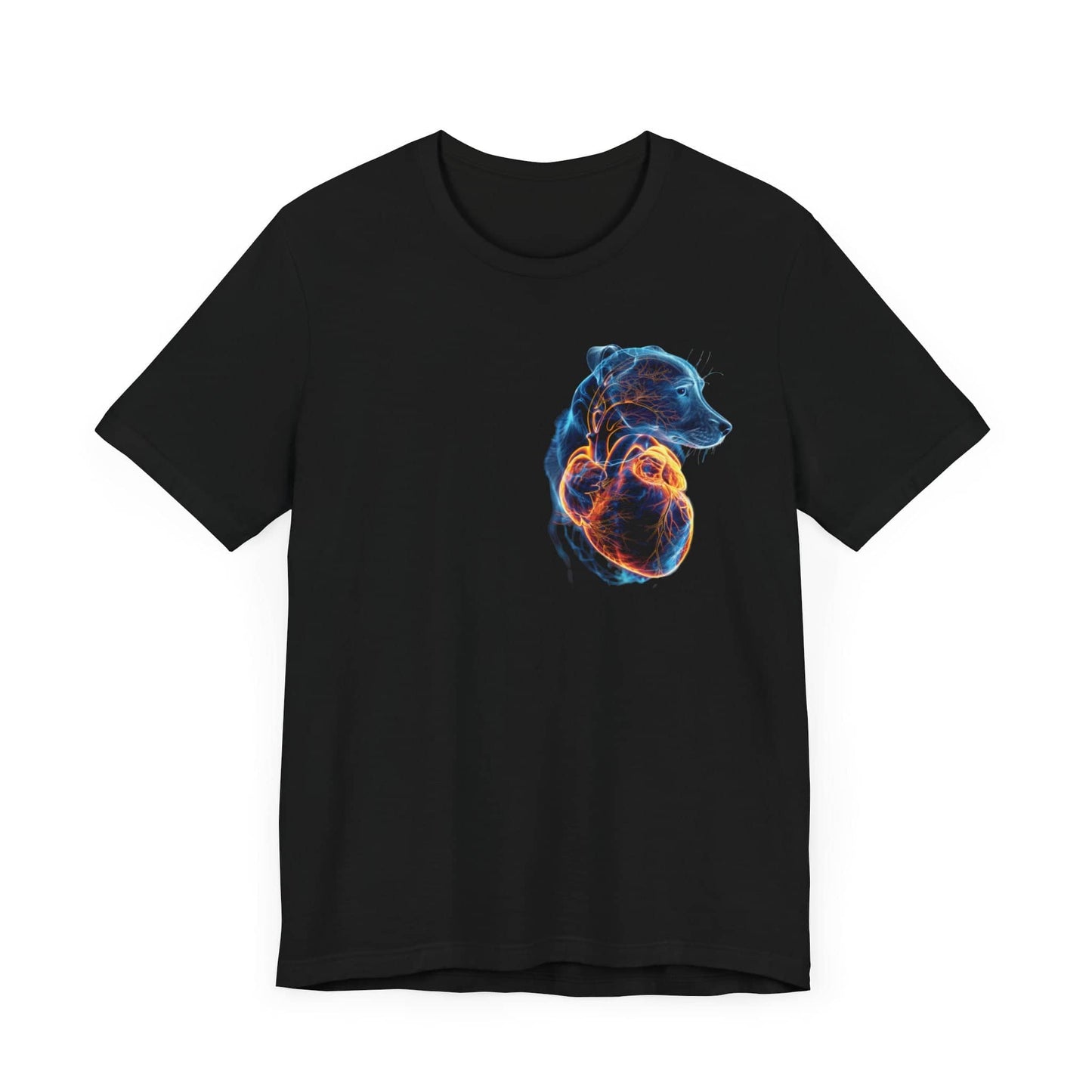 My Dog IS My Heart Unisex Jersey Short Sleeve Tee