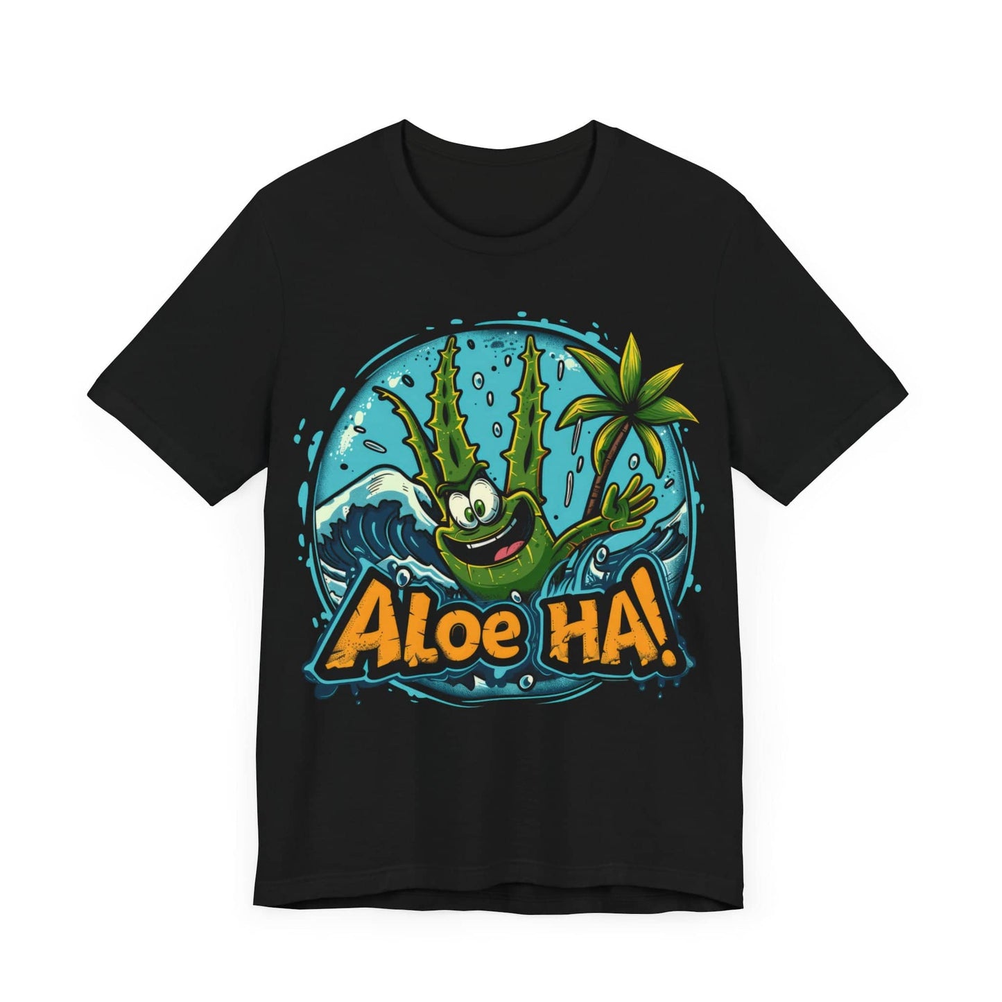 Aloe Ha Funny Tropical T-Shirt Beach Lover Tee