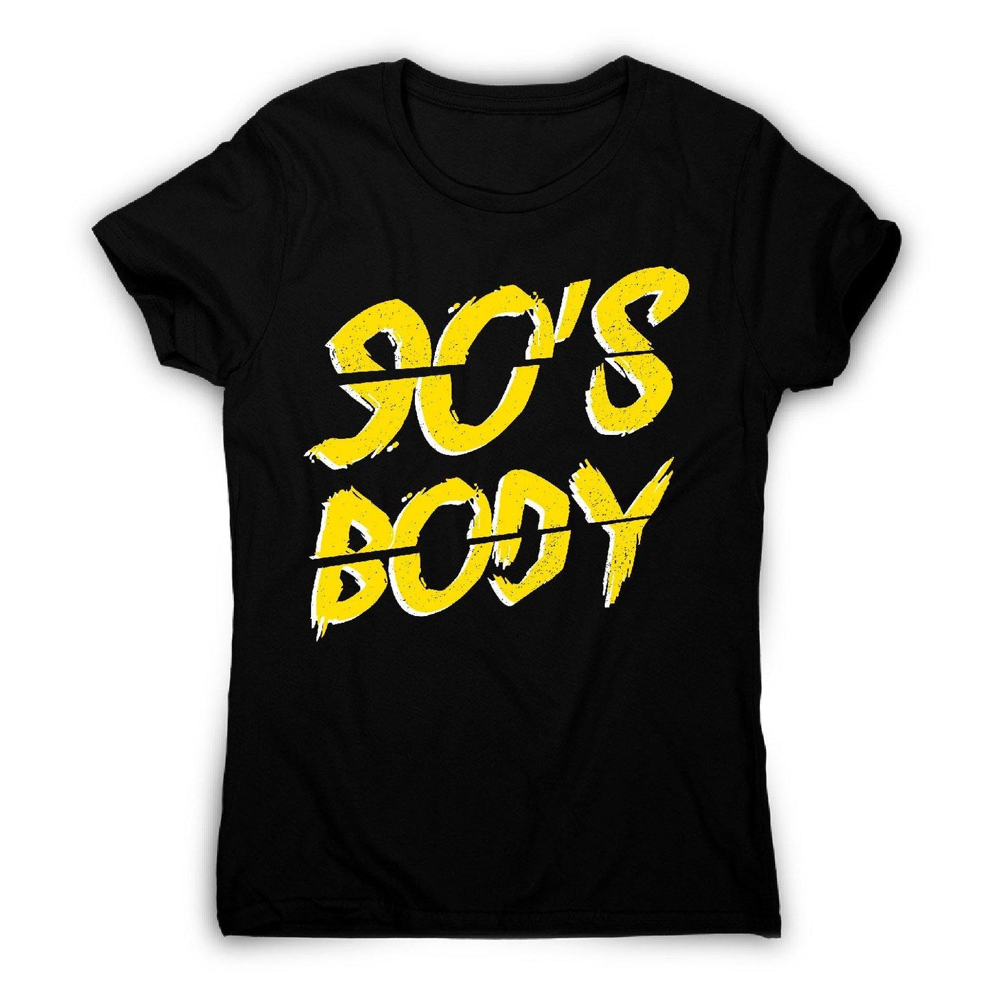 90's body - women's funny premium t-shirt