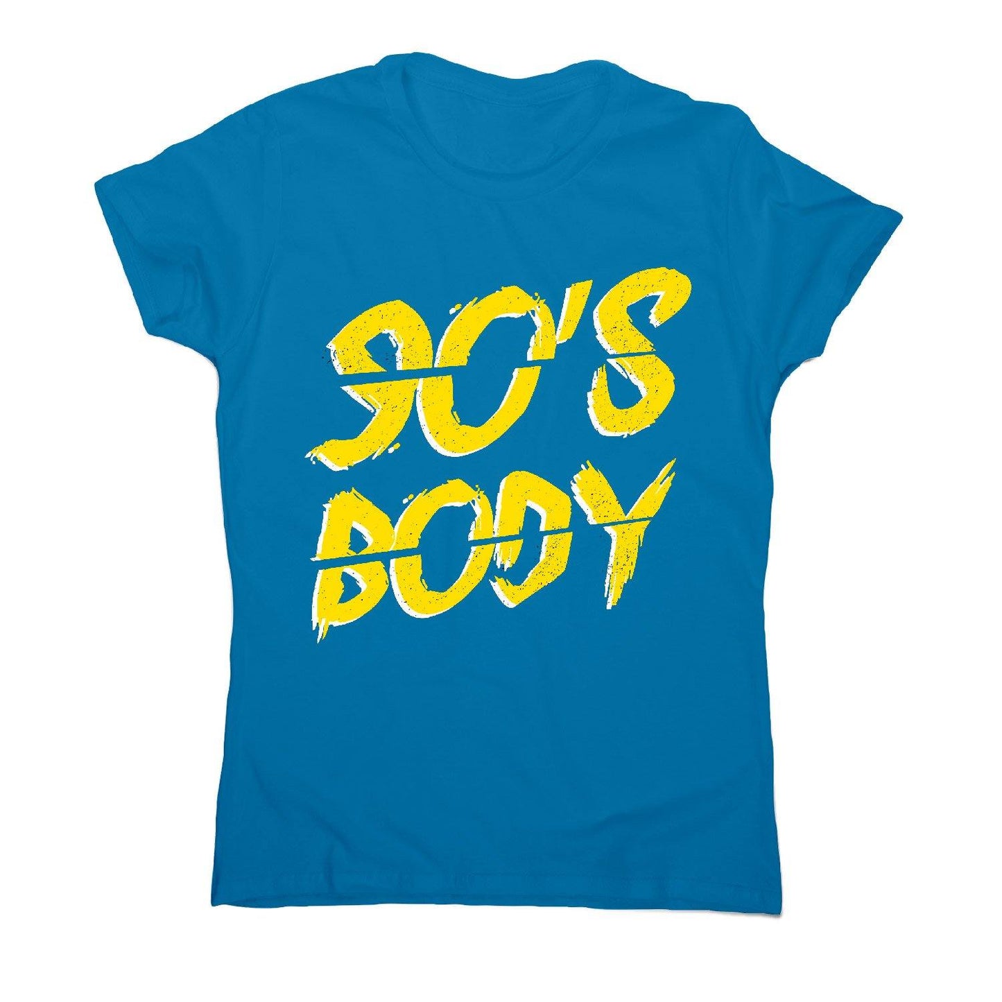 90's body - women's funny premium t-shirt