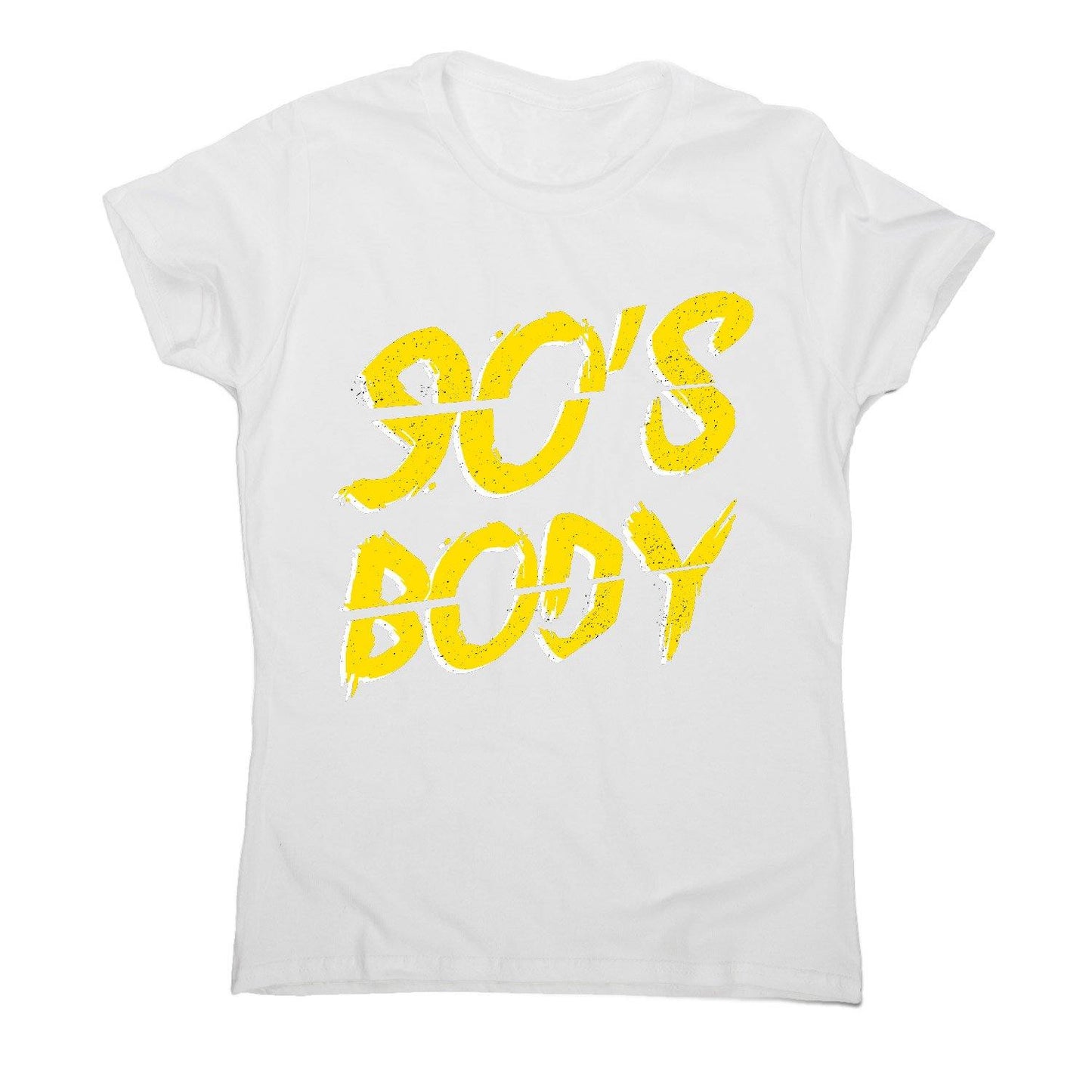 90's body - women's funny premium t-shirt