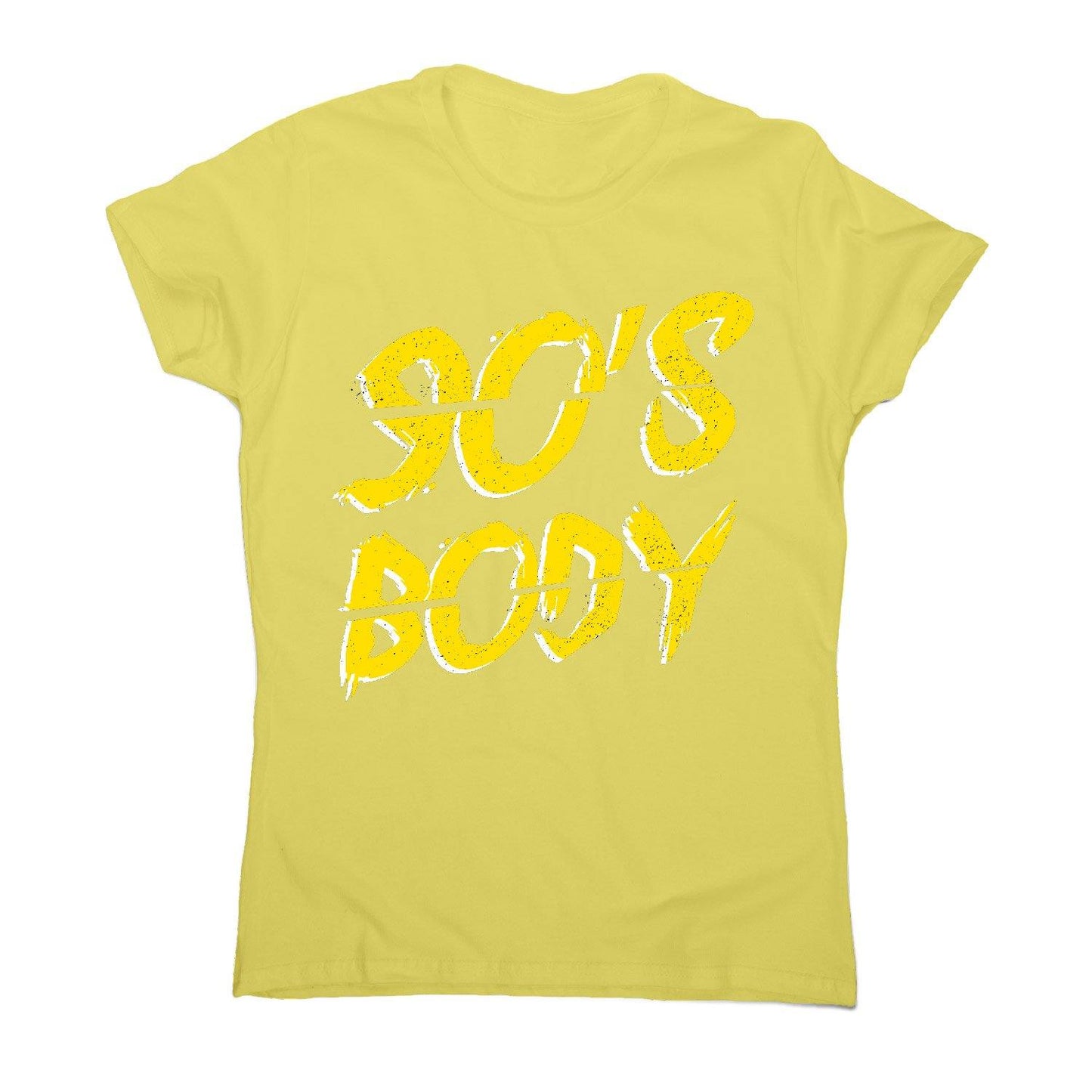 90's body - women's funny premium t-shirt