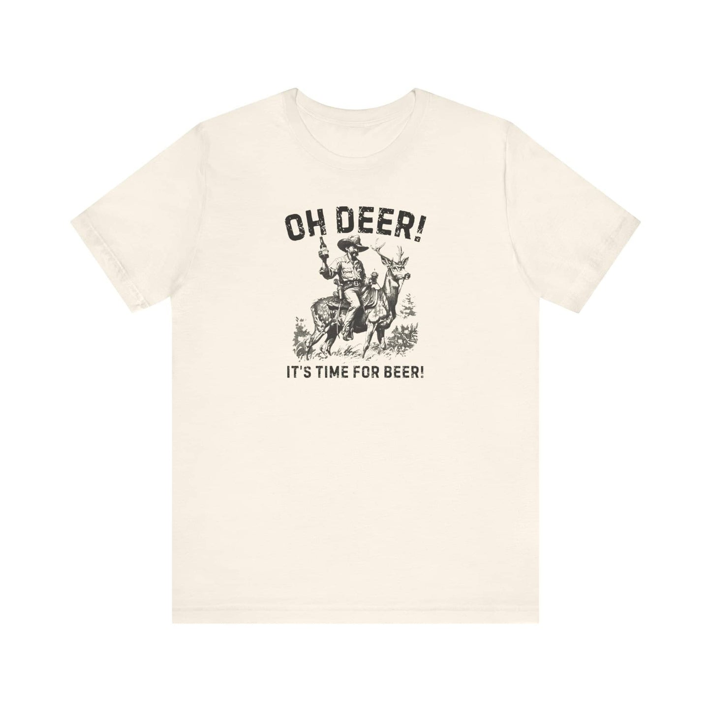 Oh Deer Its Time For Beer Shirt Funny Drinking Tee