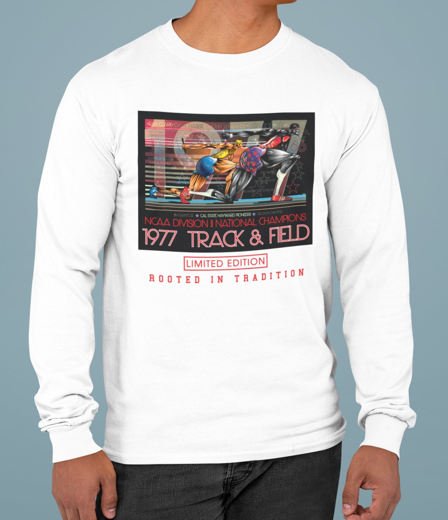 "CSU Hayward Track & Field" Long Sleeve Tee