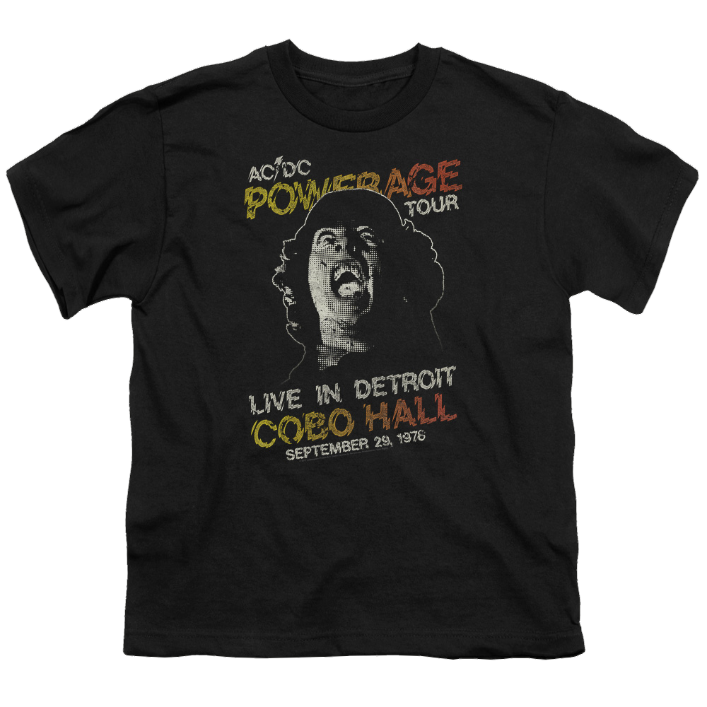 AC/DC Powerage Tour - Youth T-Shirt (Ages 8-12)