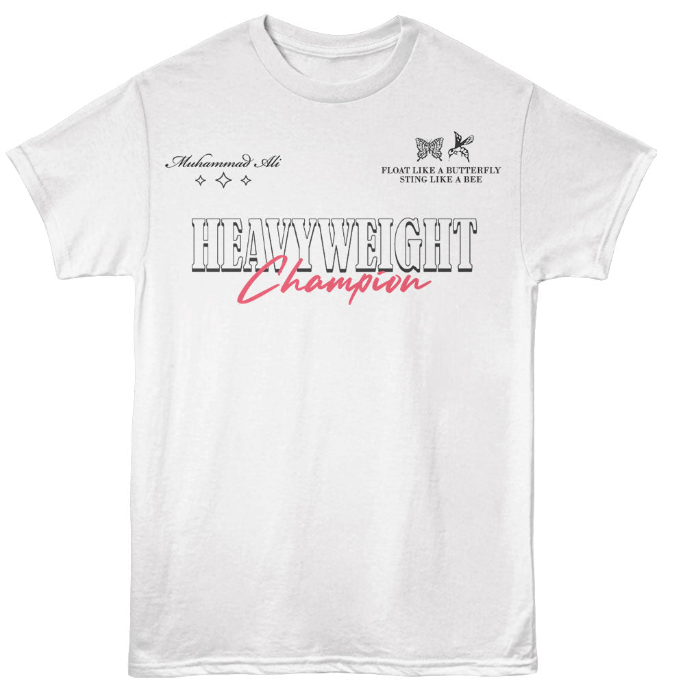 MUHAMMAD ALI Eye-Catching T-Shirt, HEAVYWEIGHT CHAMPION