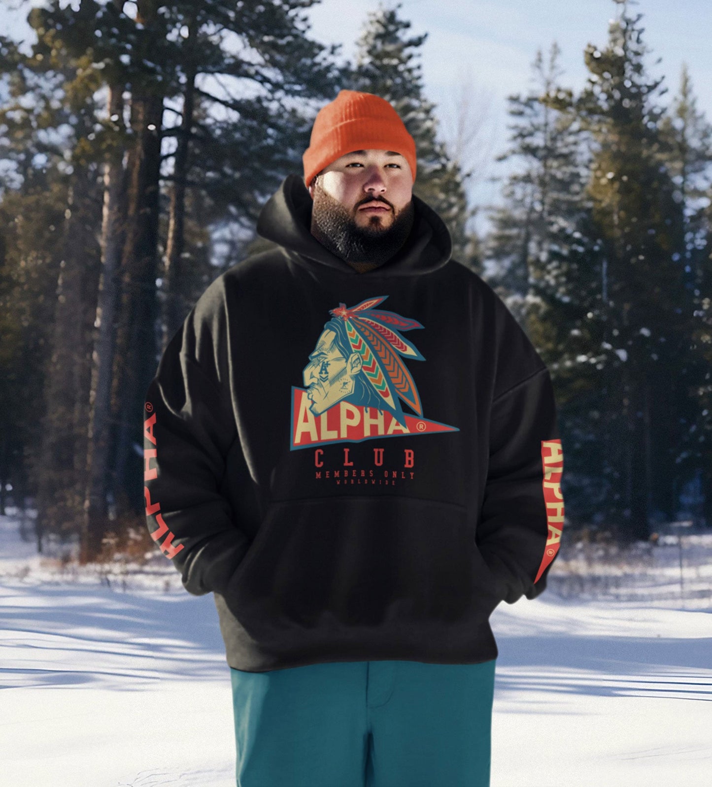 "Alpha Native" Limited Edition Uni-Sex Hoodies