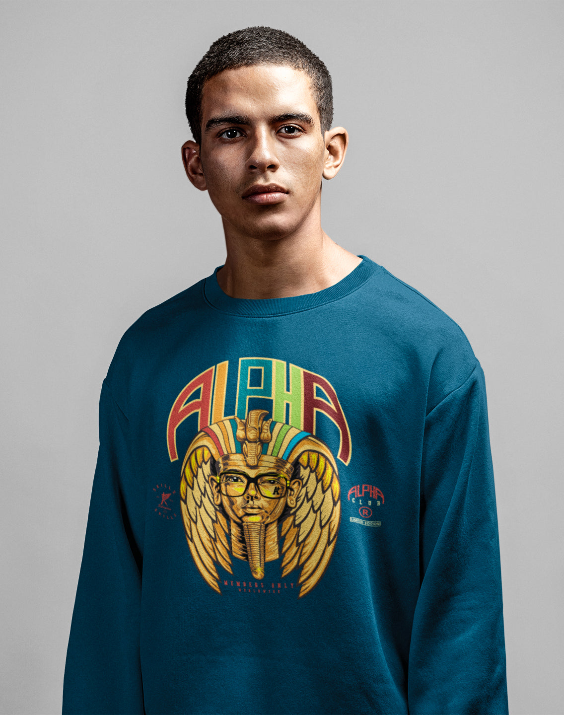 "Alpha Tut NVY" Limited Edition Uni-Sex Sweatshirt