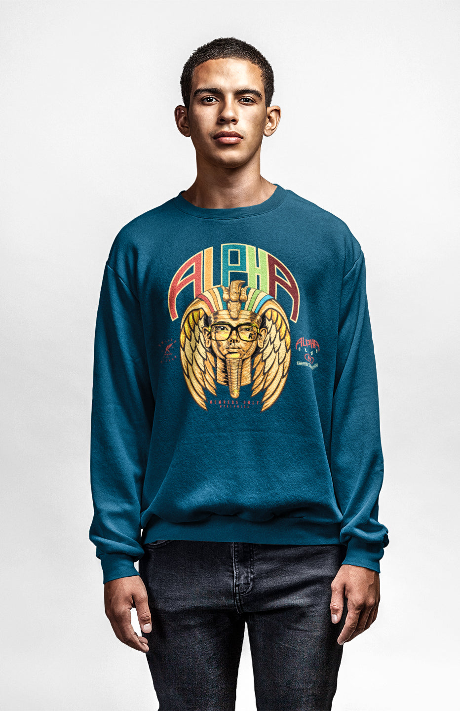 "Alpha Tut NVY" Limited Edition Uni-Sex Sweatshirt