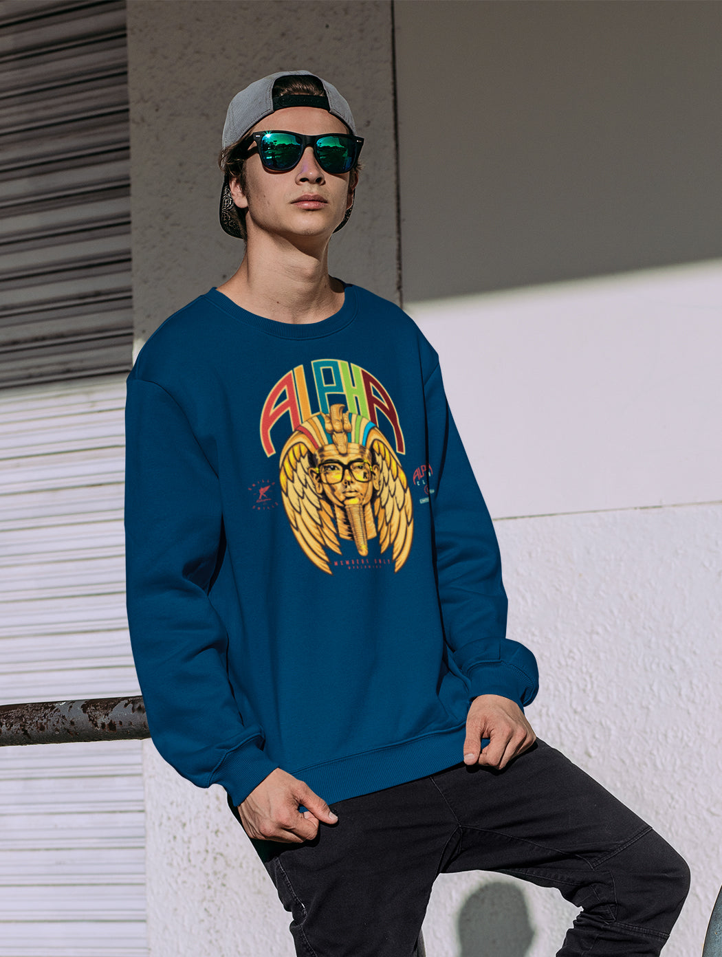 "Alpha Tut NVY" Limited Edition Uni-Sex Sweatshirt