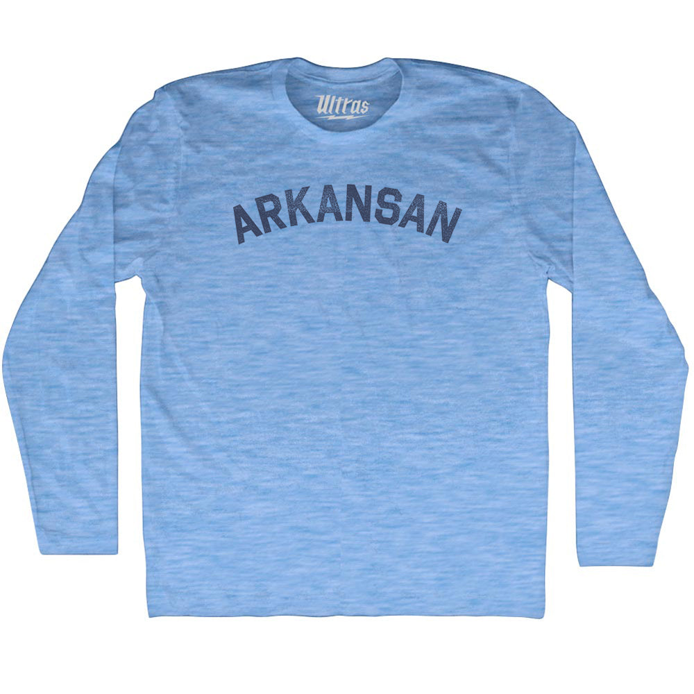 Arkansan Adult Tri-Blend Long Sleeve T-shirt Style003