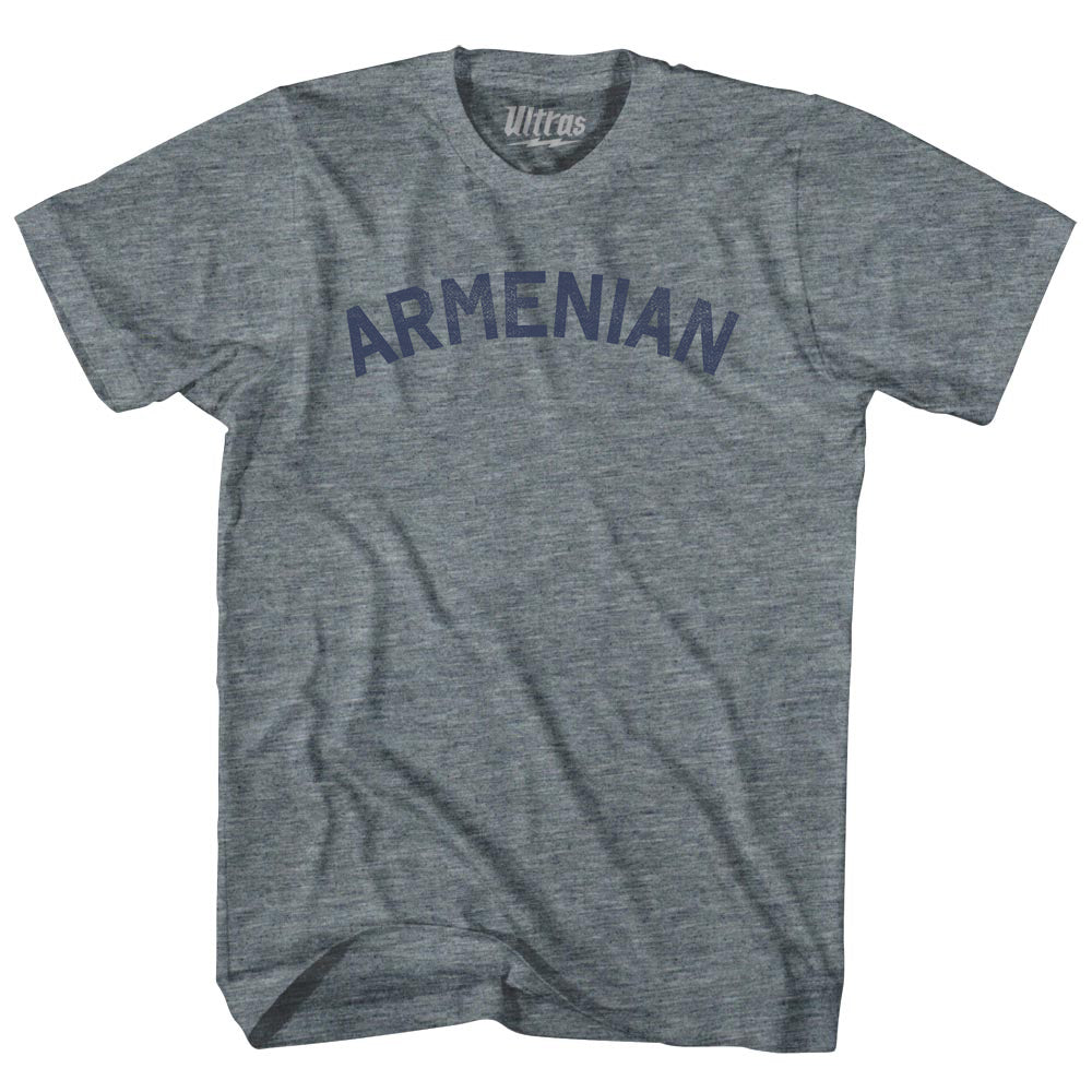 Armenian Womens Tri-Blend Junior Cut T-Shirt