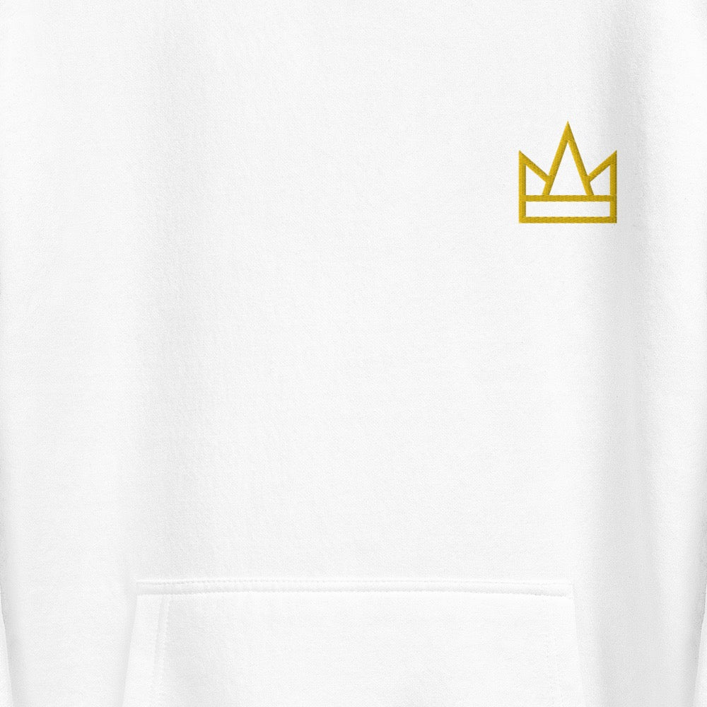 Bel-Air Crown Unisex Embroidered Hoodie