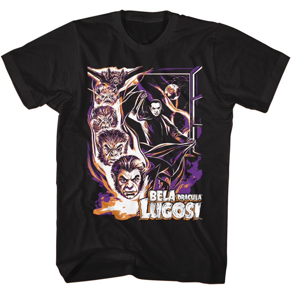 BELA LUGOSI Terrific T-Shirt, Bat Transformation
