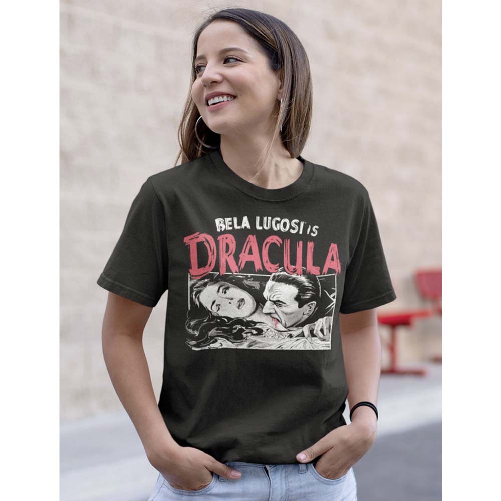 BELA LUGOSI Terrific T-Shirt, Dracula Feeding