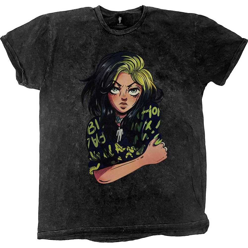 BILLIE EILISH Attractive T-Shirt, Anime Billie Style001