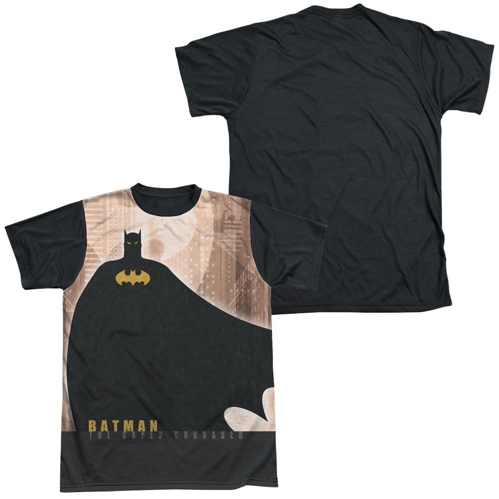 Batman City Crusader - Men's Black Back T-Shirt