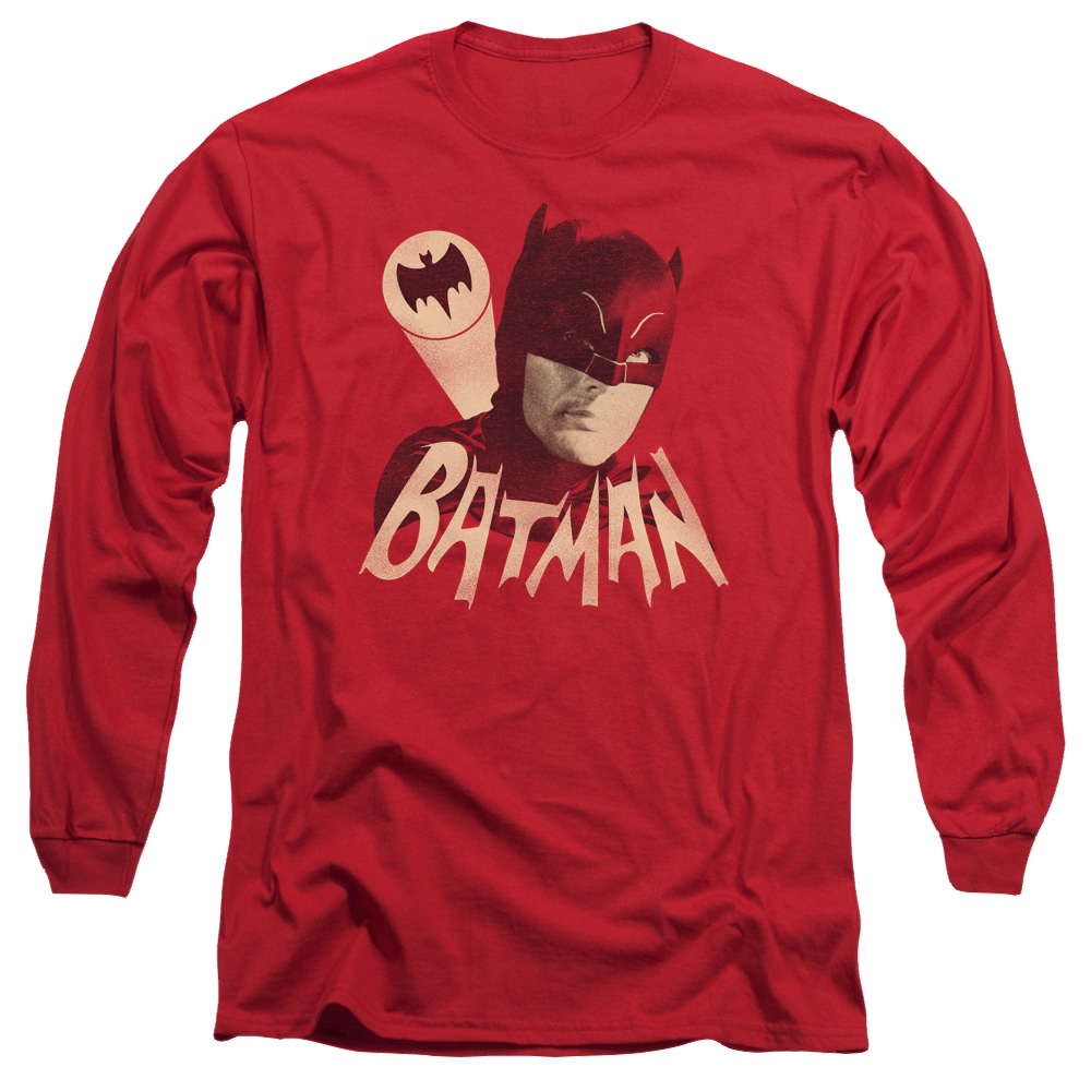 Batman - Classic TV Series Bat Signal - Men's Long Sleeve T-Shirt