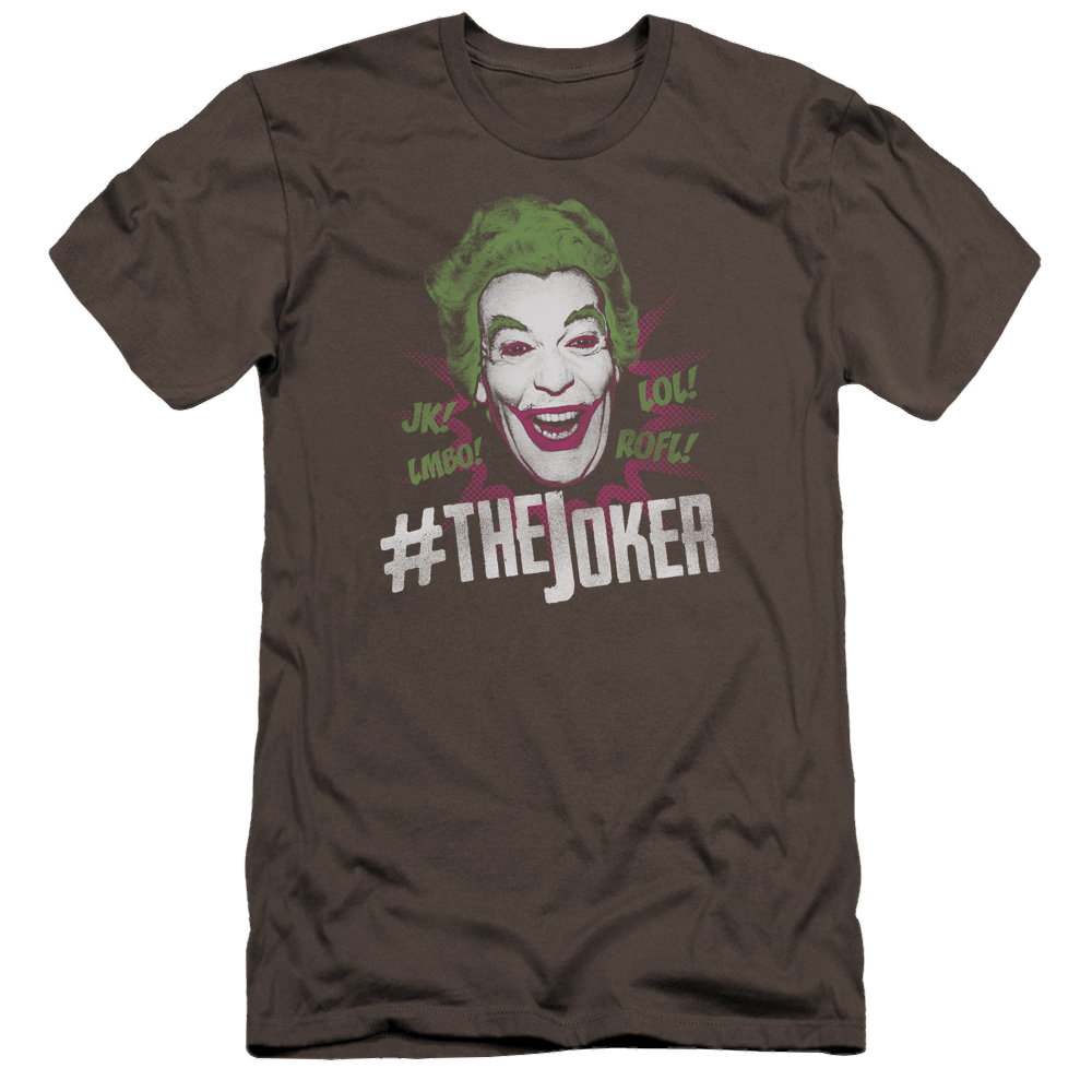 Batman - Classic TV Series #joker - Men's Premium Slim Fit T-Shirt