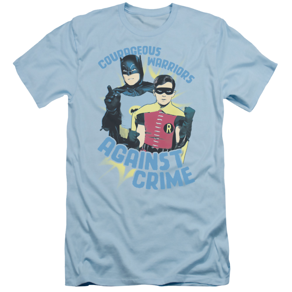 Batman - Classic TV Series Courageous Warriors - Men's Slim Fit T-Shirt