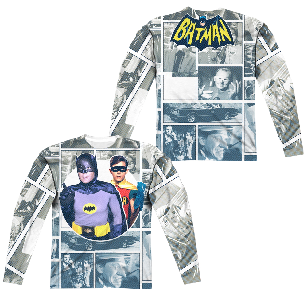 Batman - Classic TV Series 60s Panels Men's All-Over Print T-Shirt