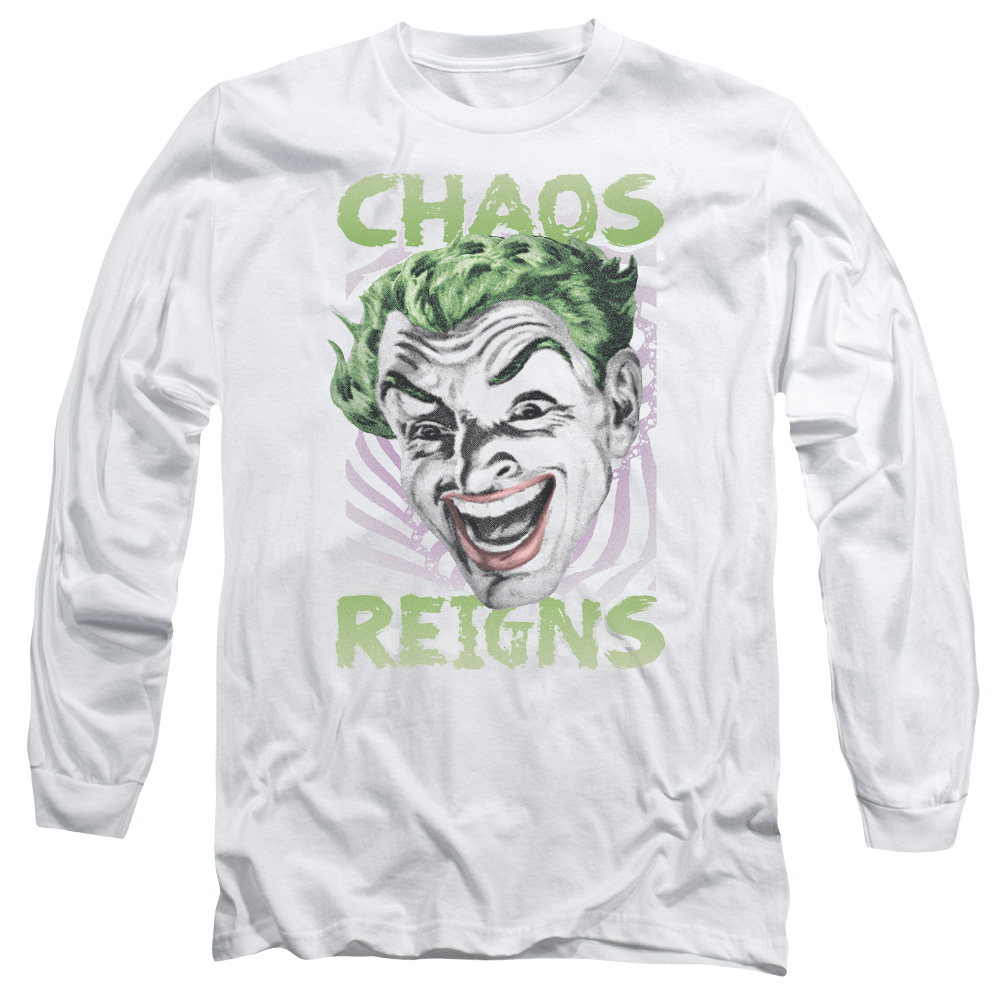 Batman - Classic TV Series Chaos Reigns - Men's Long Sleeve T-Shirt