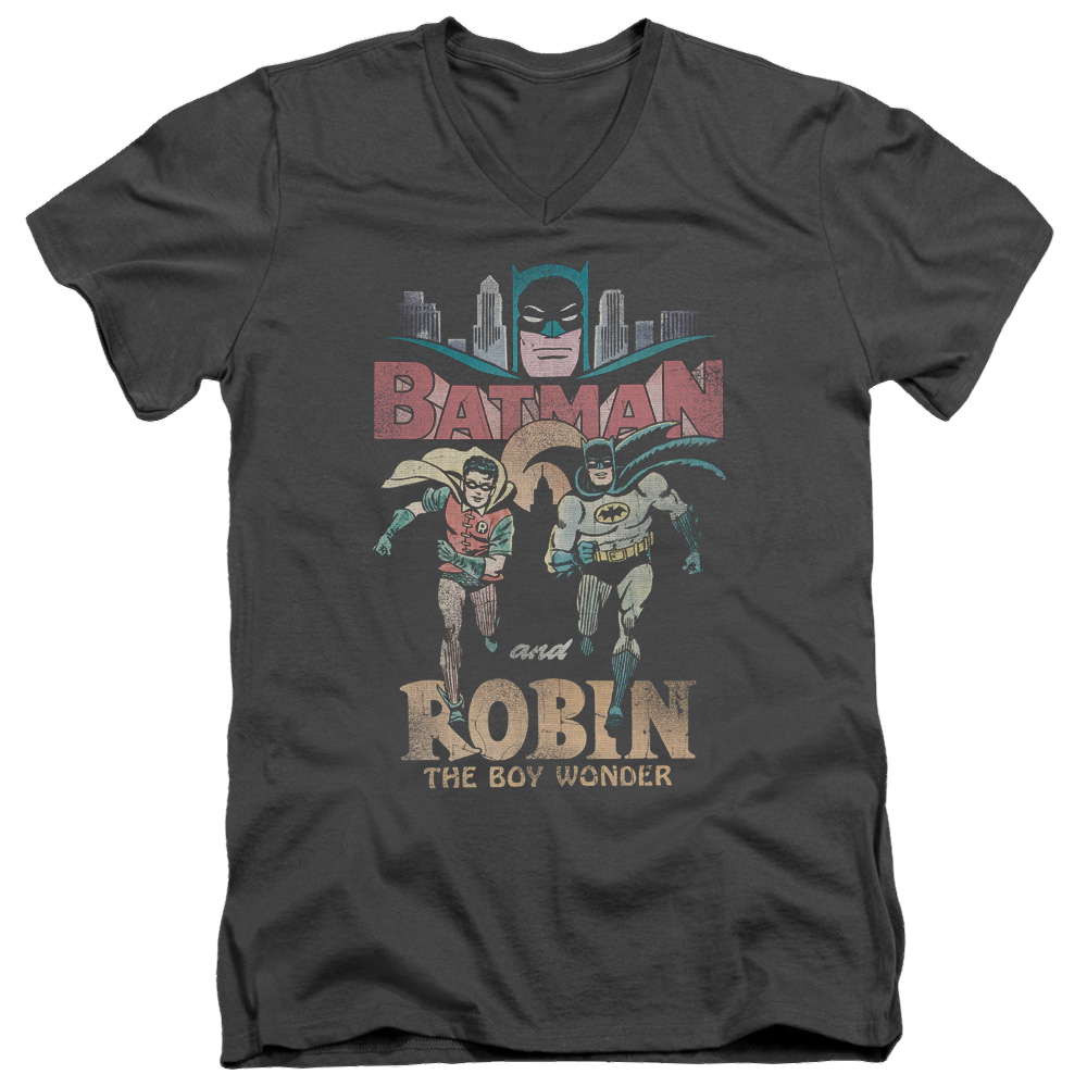 Batman - Classic TV Series Classic Duo - Men's V-Neck T-Shirt