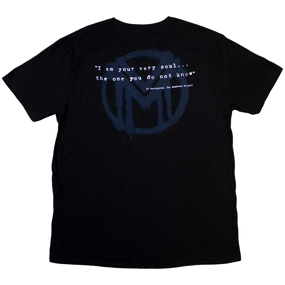 Bruce Dickinson | Official Band T-Shirt | The Mandrake Project (Back Print)