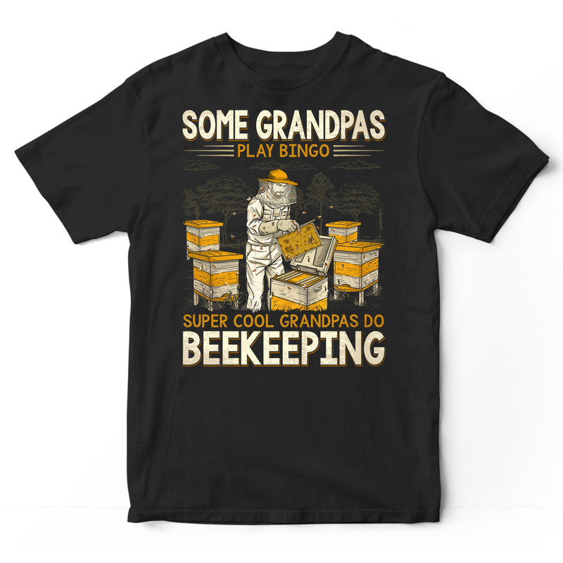 Beekeeping Grandpas Bingo T-Shirt LVD015