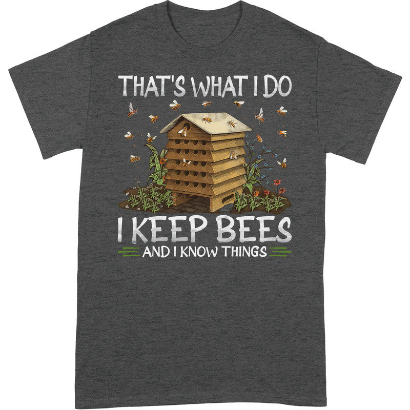 Beekeeping Know Things T-Shirt BWA033