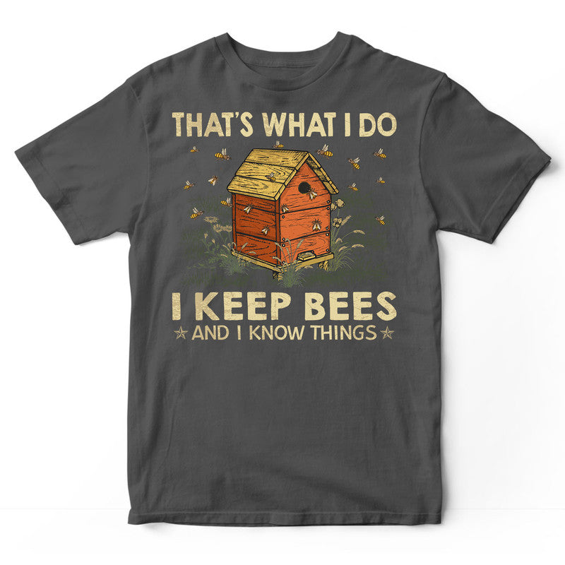 Beekeeping Know Things T-Shirt LVC002