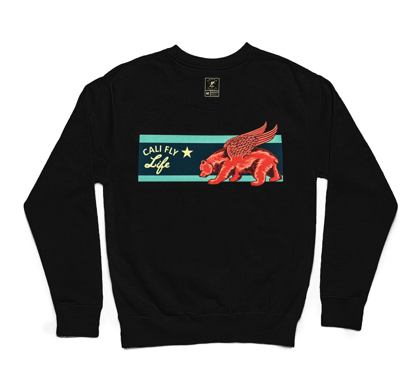 "Cali Classic Retro" Uni-Sex Crewneck Sweatshirt