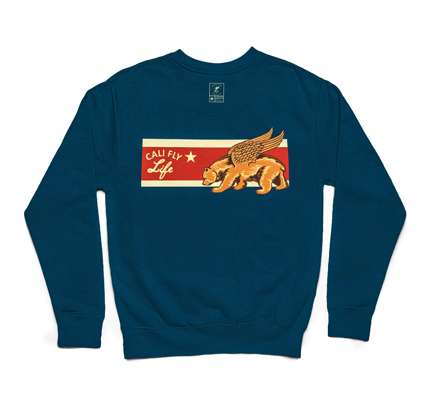 "Cali Classic Retro" Uni-Sex Crewneck Sweatshirt