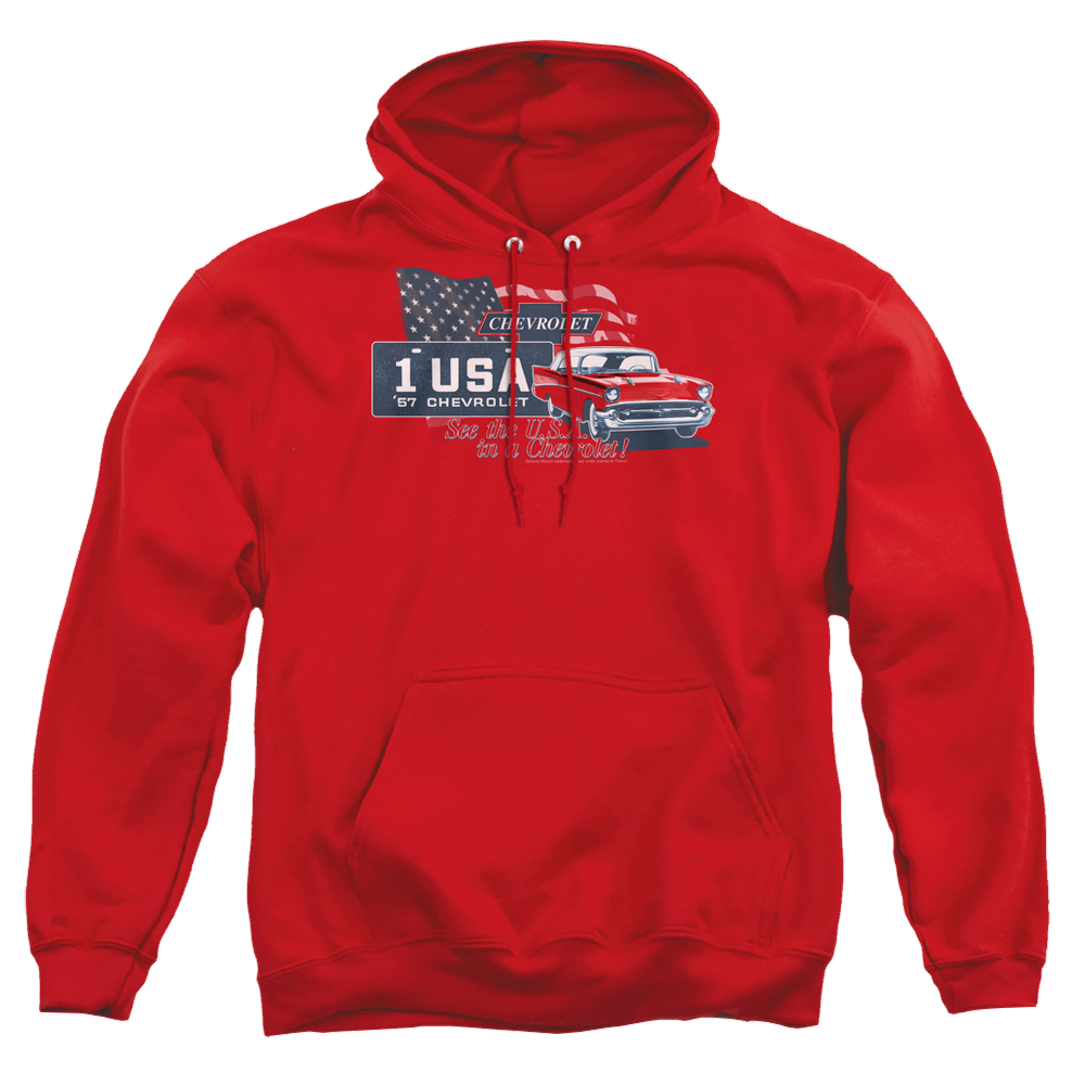 Chevrolet See The Usa - Pullover Hoodie