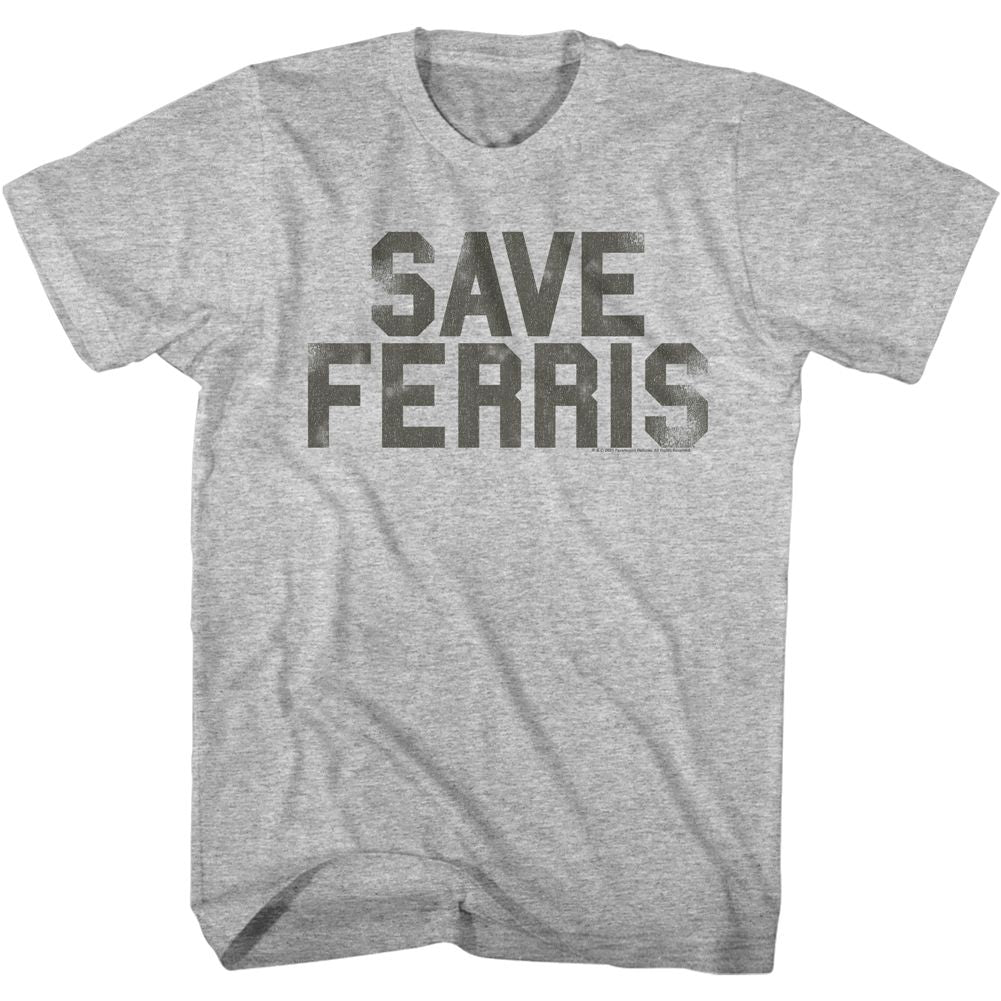 FERRIS BUELLER Funny T-Shirt, Save Ferris Penant Style001
