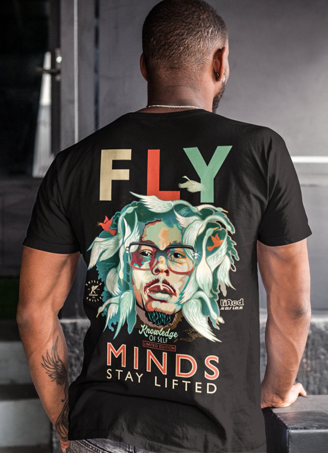 "Fly Mindz Classic" Limited Edition Uni Sex Tee
