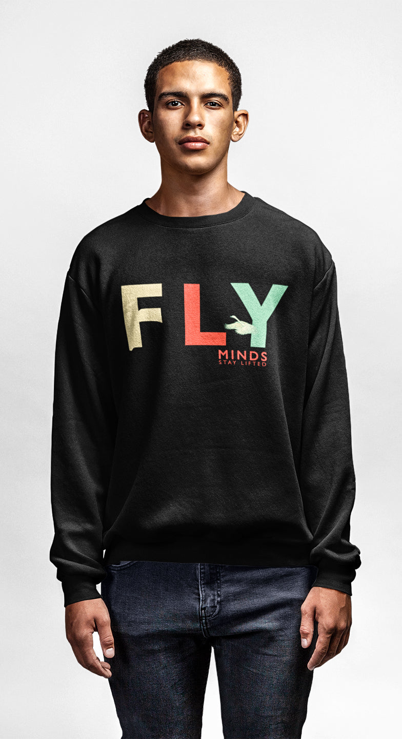"Fly Mindz Classic" Limited Edition Crewneck Sweatshirt