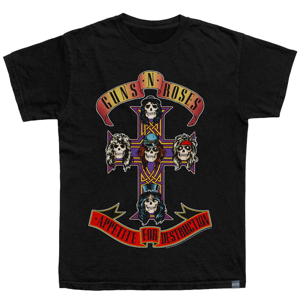 GUNS N' ROSES Made in USA T-Shirt, LOGO
