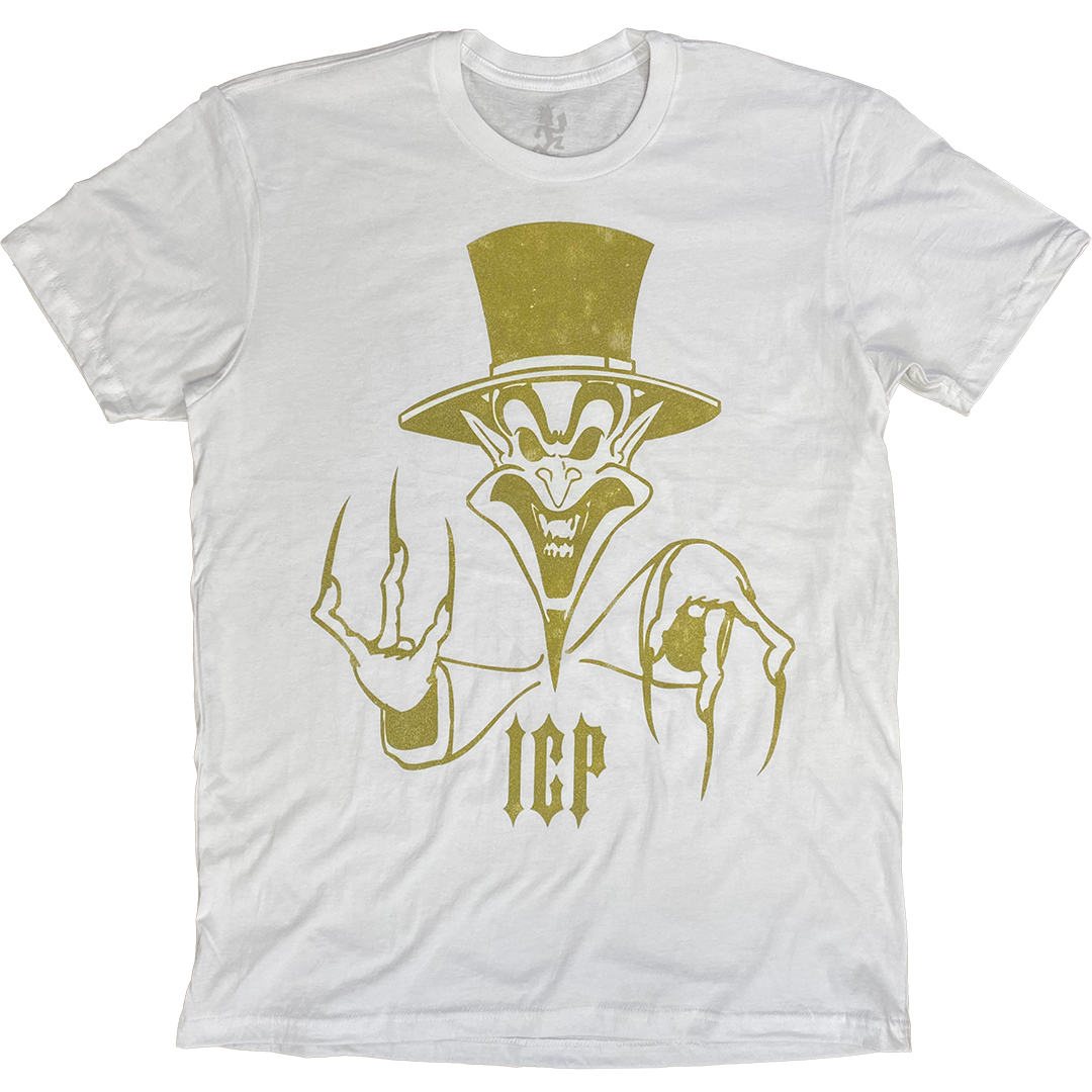 "Ringmaster Vintage" T-Shirt In White
