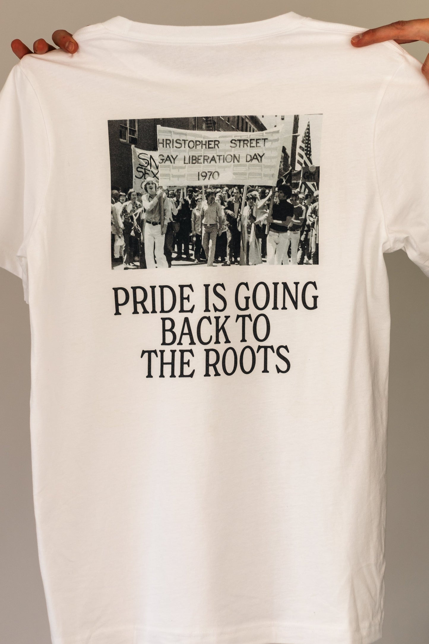 Christopher Street Queer Liberation Day 2025/Pride Is Going Back To The Roots Unisex T-Shirt
