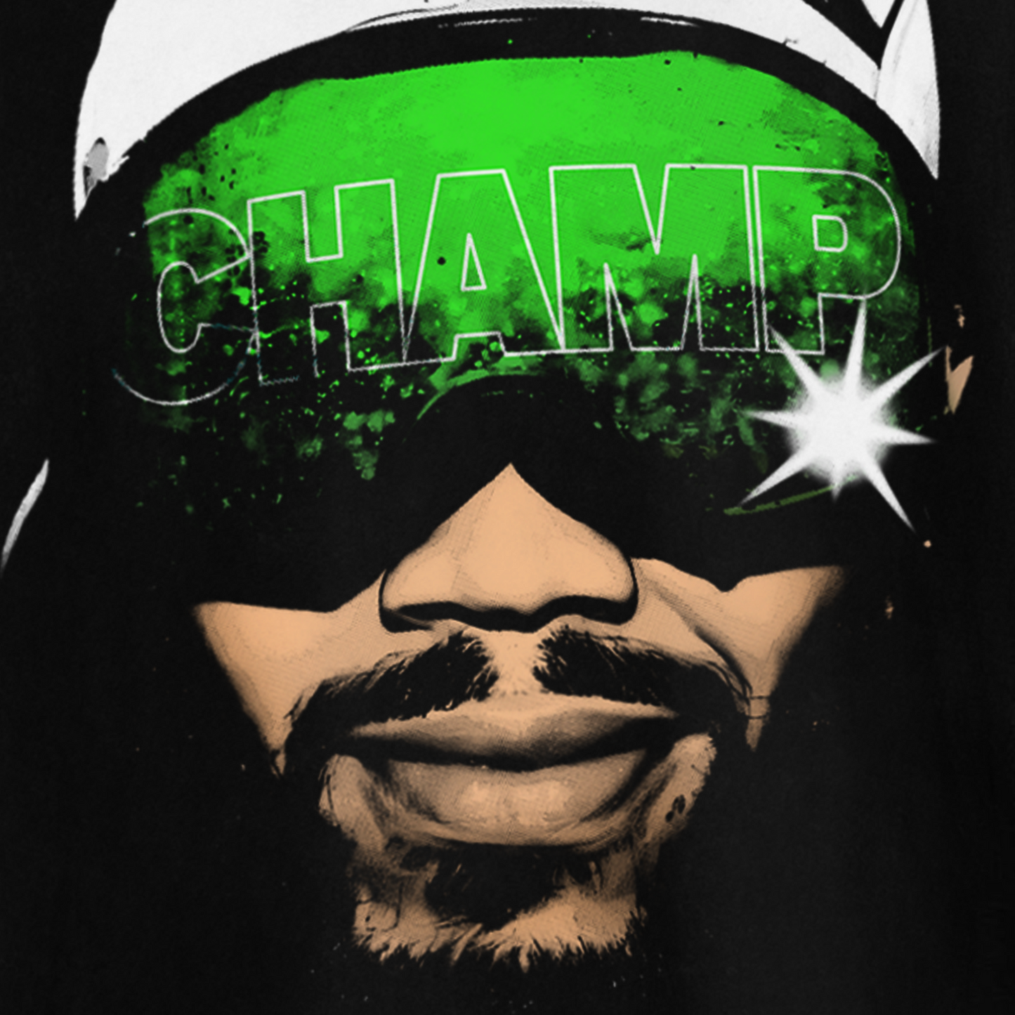 'JAYSON' 2024 CHAMPION HEAVYWEIGHT BLACK T-SHIRT