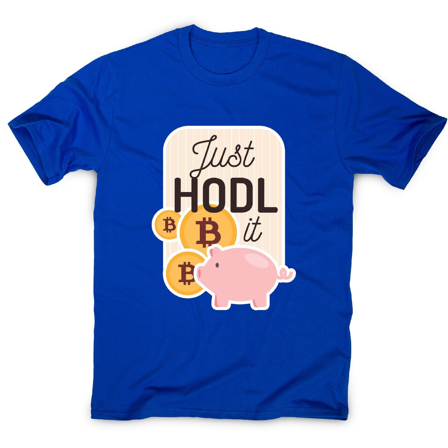 Just hodl it - funny crypto men's t-shirt