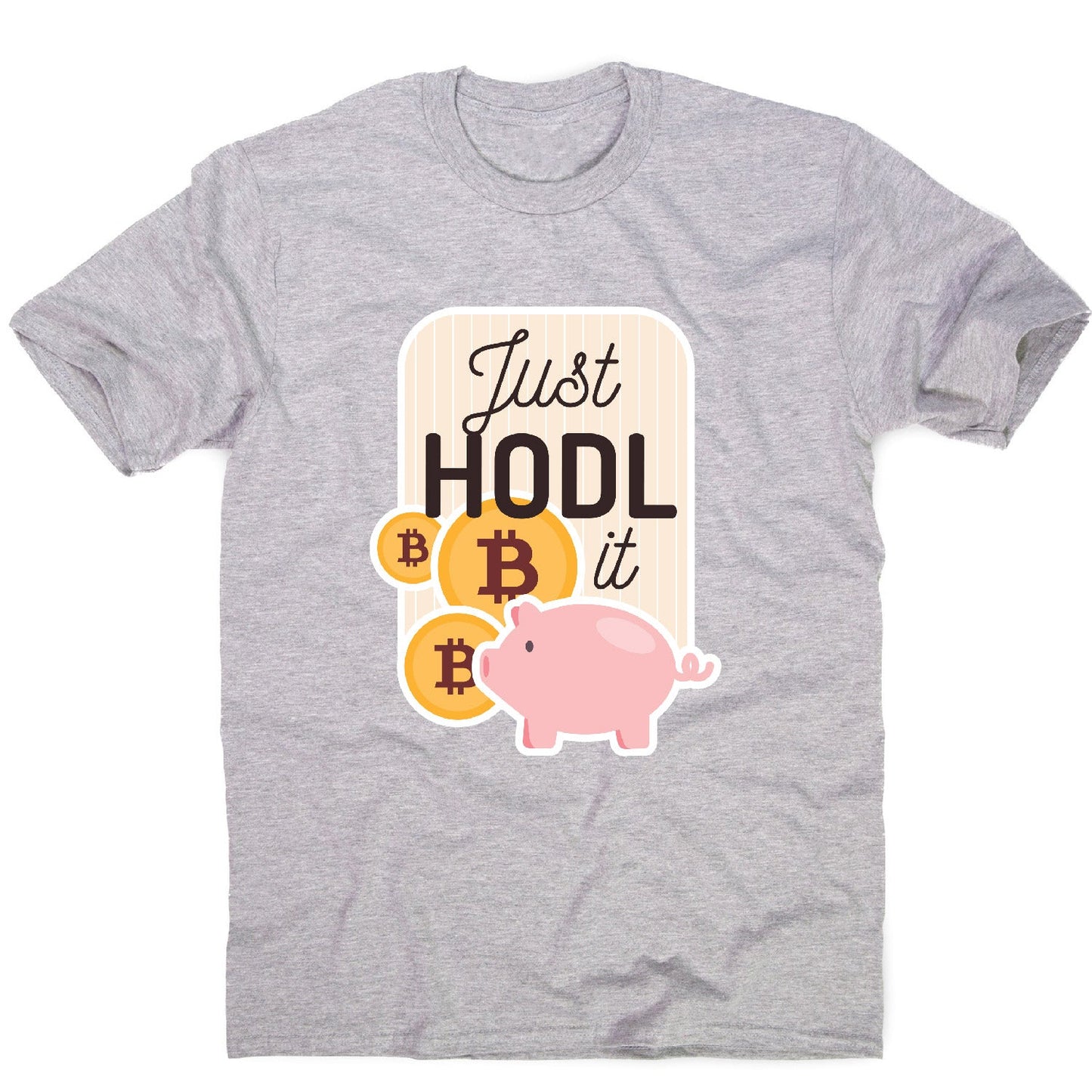 Just hodl it - funny crypto men's t-shirt