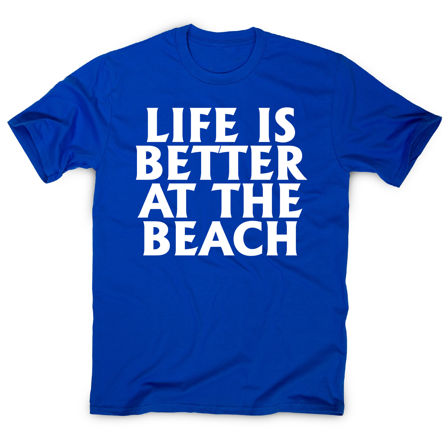 Life is better at the awesome funny travel holiday t-shirt men's