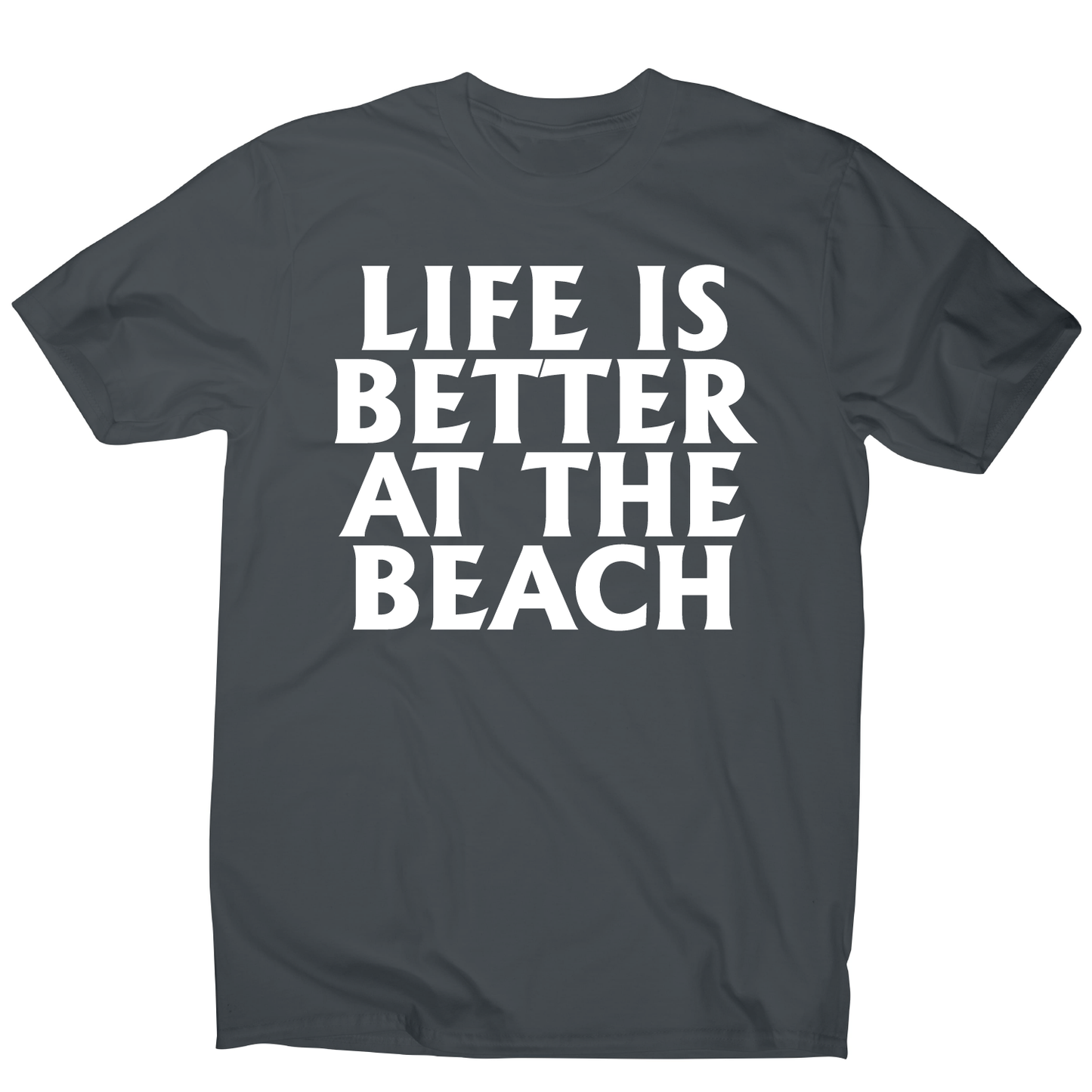 Life is better at the awesome funny travel holiday t-shirt men's