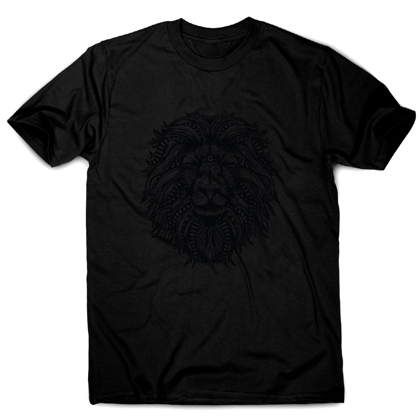 Mandala lion - men's funny illustrations t-shirt