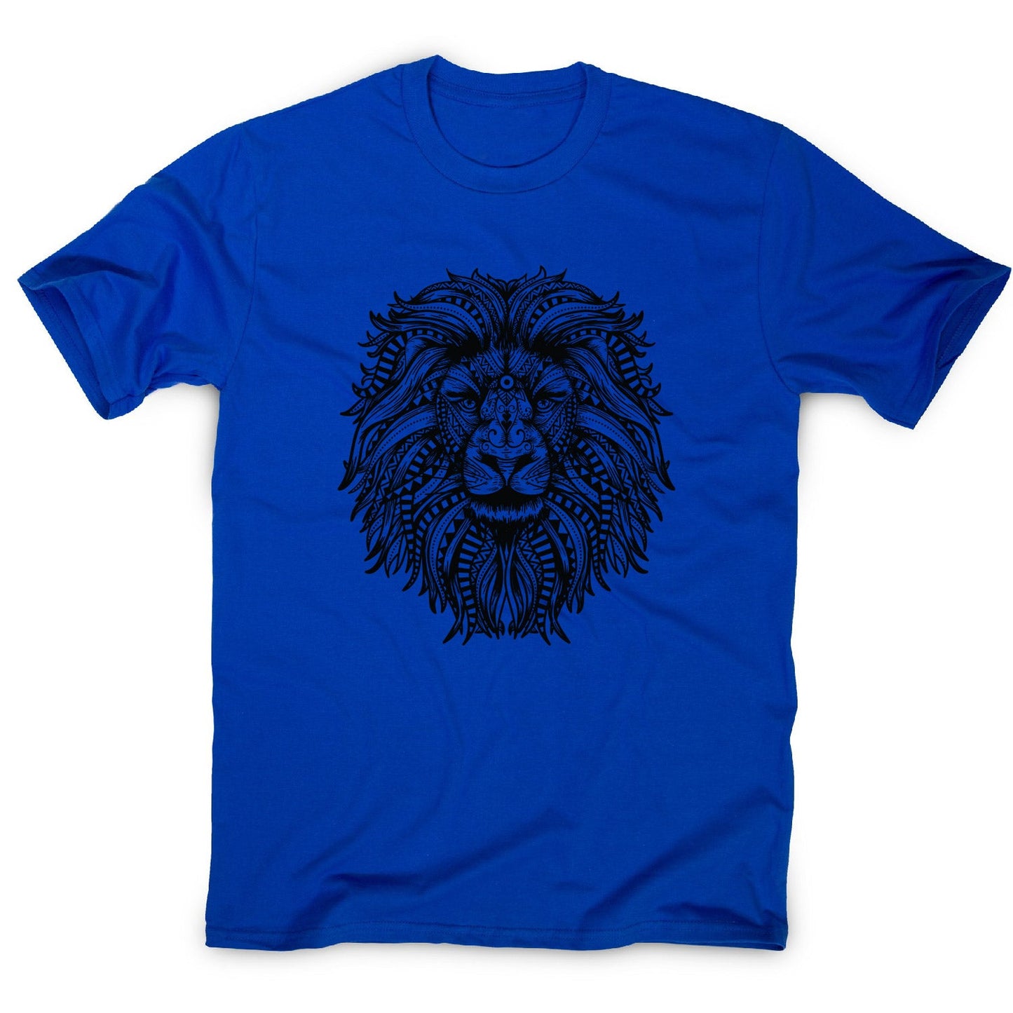 Mandala lion - men's funny illustrations t-shirt