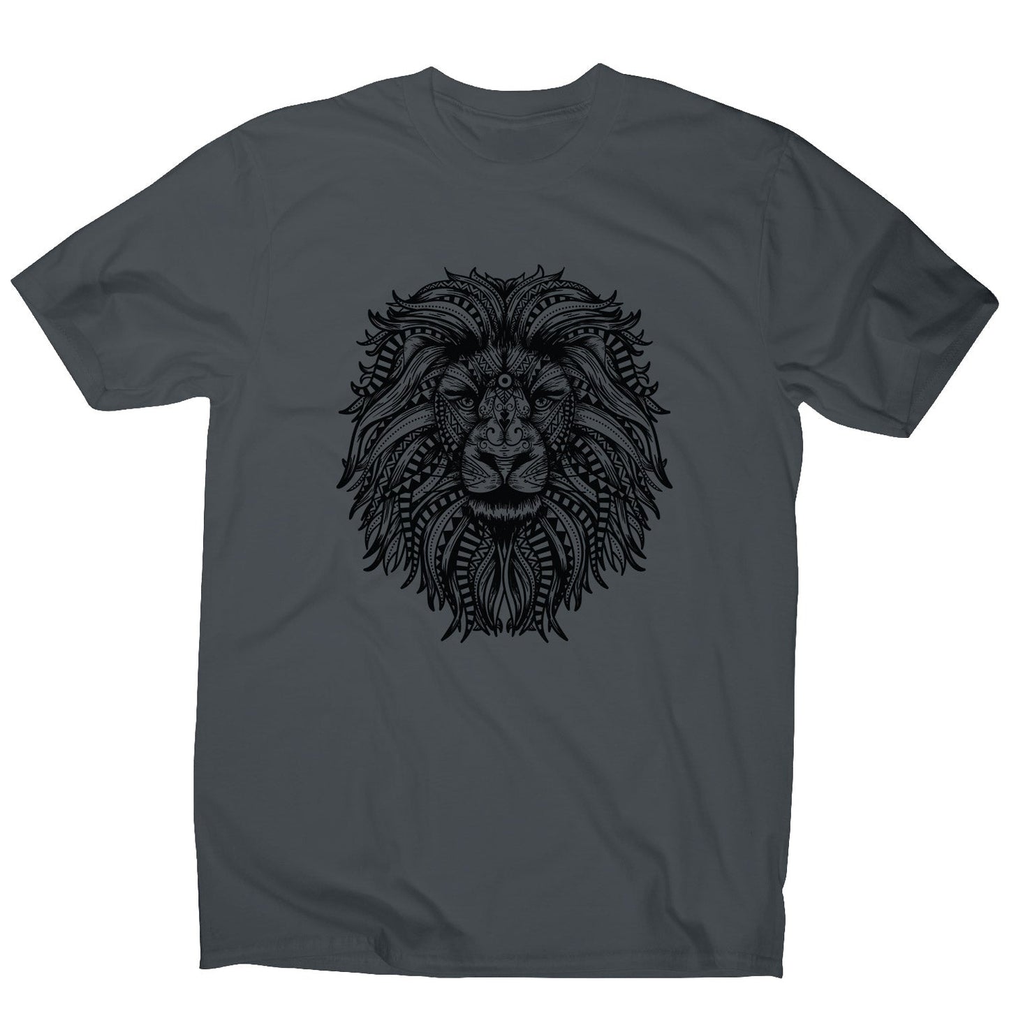 Mandala lion - men's funny illustrations t-shirt