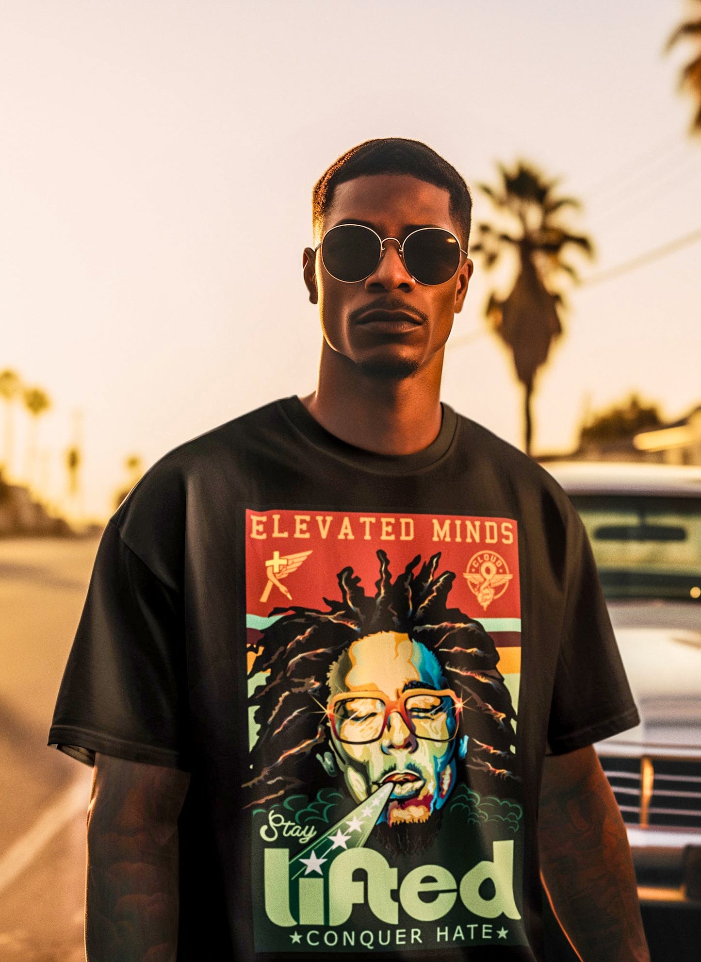 "Elevated BLK" Tee