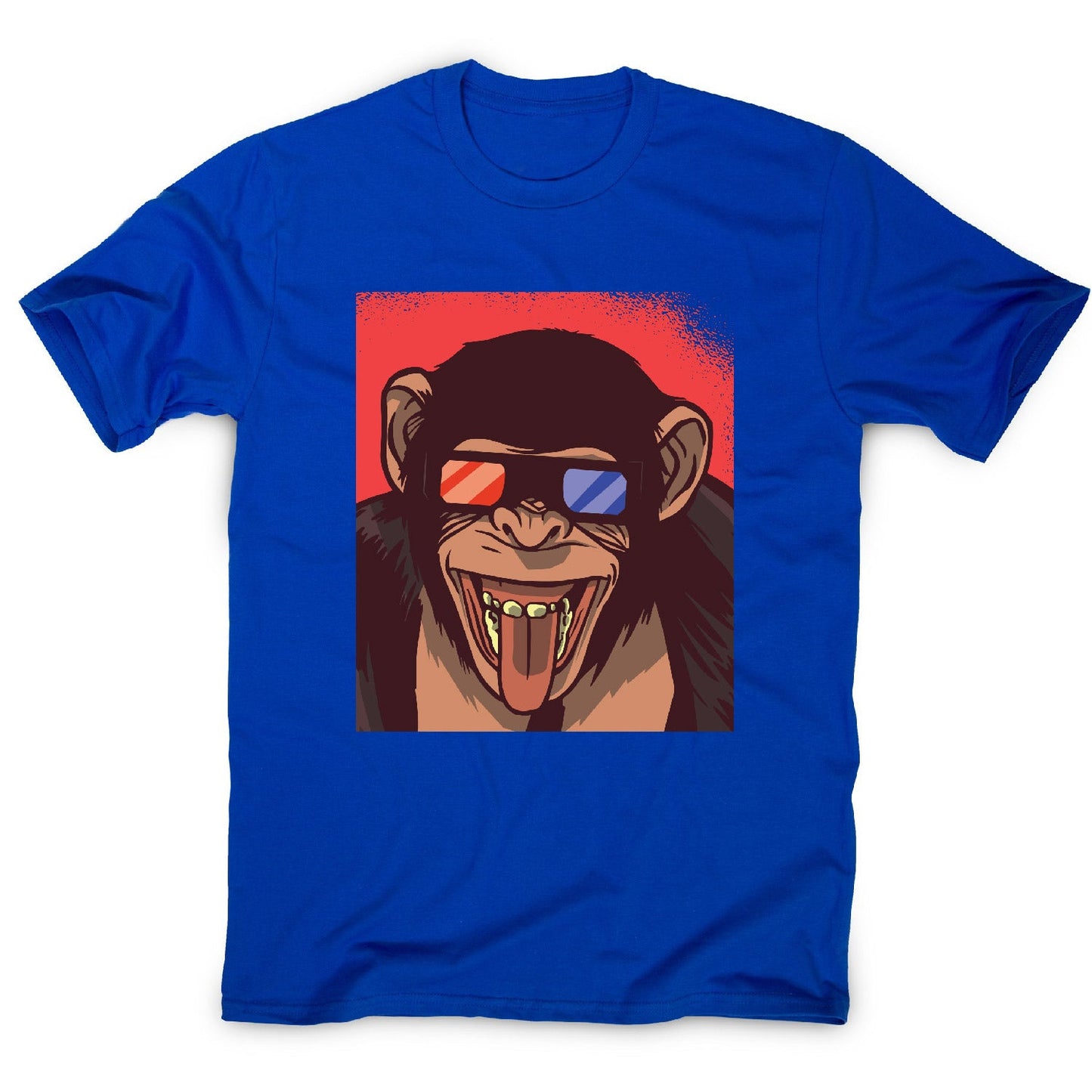 Monkey 3d glasses - men's funny premium t-shirt